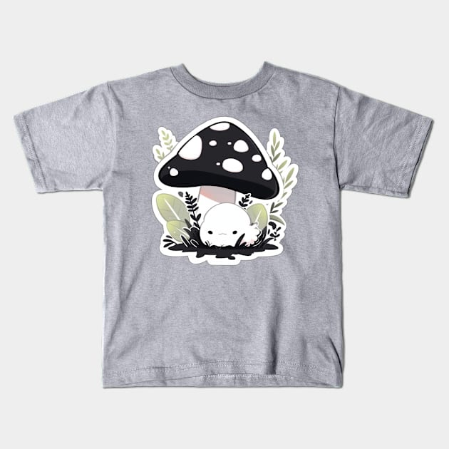 Kawaii Forest Spirit Kids T-Shirt by DarkSideRunners